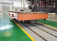 Workshop Use Heavy Duty Motorized Rail Cart Trolley With 16 Ton / Push Button Control
