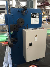 Blue Hydraulic Press Brake Thép nhẹ với góc uốn 135 °