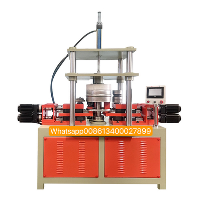 Máy cắt và cuộn cạnh không đều CNC Servo Metal Spinning Conical Reinforcement Turning Equipment