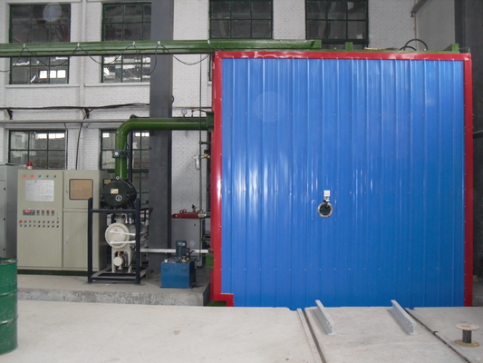 PLC màn hình cảm ứng điều khiển điện biến áp bình sấy chân không với Đức Leybold máy bơm chân không